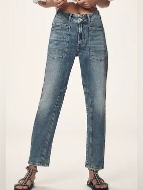 Pilcro The Wanderer Relaxed Jeans in Lonnie Wash - Size 29